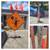 WILL DELIVER Collapsible Traffix Econo Buster Stand + 4' Warning Sign 1 thumbnail