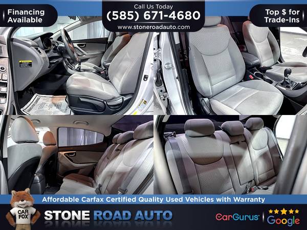 2016 Hyundai Elantra Sdn Man SE Ulsan Plant - $9,995 (Stone Road Auto)63442707822211124