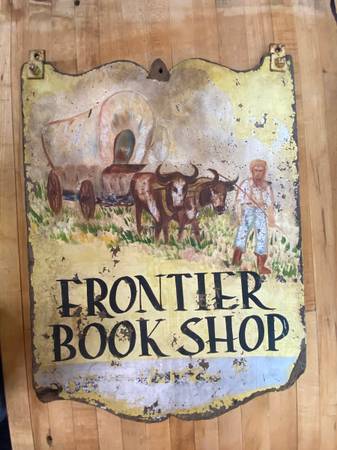 Old wood western sign 1