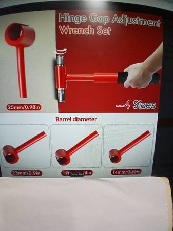 HINGE STRAIGHTENING TOOL SET ... FITS ALL ! 1