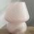 ◙ ◙_Small LED ‘Mushroom’ TABLE LAMP, 100% Glass, 7.1” High, NEW IN BOX 2 thumbnail