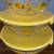 Imperial Flower Dute glass nesting bowls with sunflowers .5 bowls with 9 thumbnail