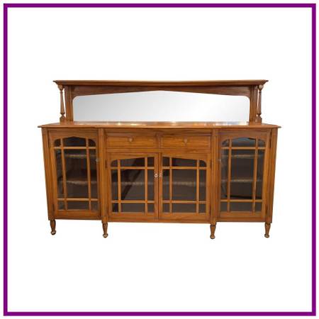 Arts & Crafts Breakfront Sideboard 1