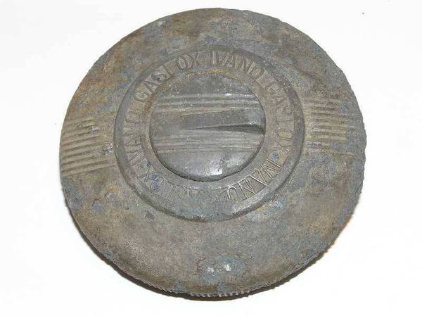 Tapa de depósito de gasolina Ivano Gaslox vintage con bloqueo G-101 8 42 - $9 (o bo / intercambios)