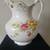 Antique Buffalo Pottery Floral Gold Trim Pitcher 1 thumbnail