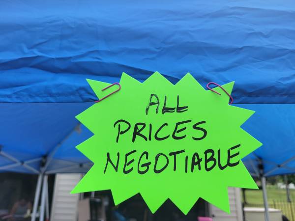 Yard sale 1
