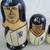 New York Yankees Russian Wood Nesting Dolls Jeter-Williams-Mussina 8 thumbnail