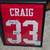 Roger Craig Autographed Framed Football Jersey With COA 1 thumbnail