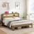 New (in carton) Wooden Bed Frame Queen Size 1 thumbnail