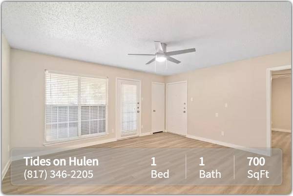 $915 / 1 hab - 700 pies² - ¡No espere! Este amplio departamento de 1 habitación y 1 baño se agotará rápido. ¡700 pies cuadrados! (Fort Worth)63796327704321122