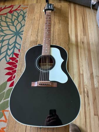 Epiphone AJ 45 ME EB Acoustic Electric - musical instruments - by