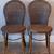 2 Palecek Handcrafted Bamboo Wicker Natural Wood Cafe Chairs 2 thumbnail