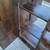 Nice Brown Wooden Island Bar with 3- Stools & Storage Plus 5- Shelves Like New. 9 thumbnail