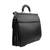 NEW KAYUKO Briefcase Attache Lawyer Bag Crossbody Black Cowhide Grainy 4 thumbnail
