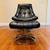 Vintage Ekornes Stressless Leather Swivel Recliner Chair & Ottoman 18 thumbnail