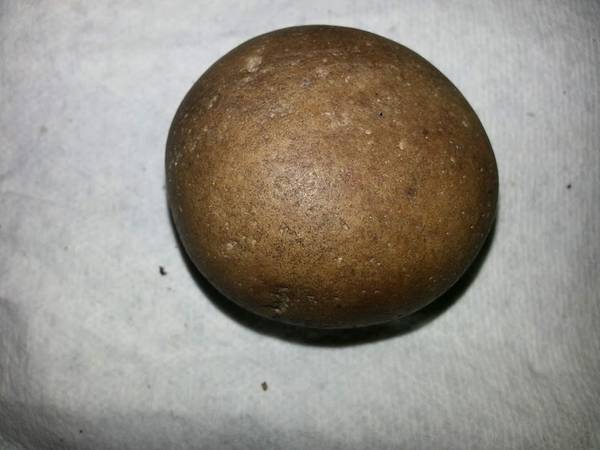 NATIVE AMERICAN GAME STONE, 1