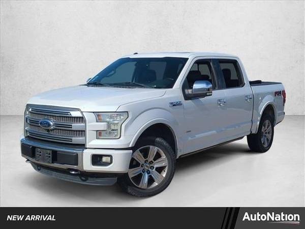 2016 Ford F-150 Platinum 4x4 4WD F150 Truck Crew cab AUTONATION 1