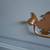 Vintage solid wood wooden buffet dresser painted oceanic seamist light 3 thumbnail