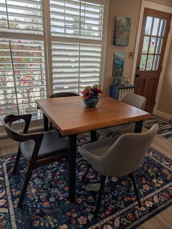 Dining Table and 4 Chairs- Table from Scandinavian Designs 1