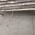 antique solid iron garden park bench heavy 100 years old needs slats 11 thumbnail