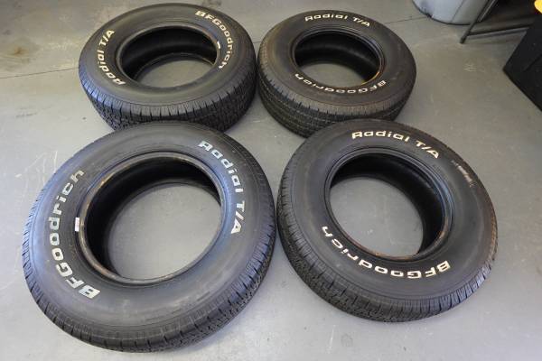 Neumáticos BFG BF Goodrich T/A Radials 235/70/15 y 225/70/14 - $15063470445944065120