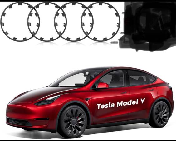 Tesla Model Y 21” Überturbine wheel rim protector 1