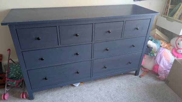blue hemnes dresser IKEA 8-Drawer – – Solid Wood - furniture - by owner - sale Color:Light Blue Silver collection: VICI Collection 57755 Sherri Hill Six spacious