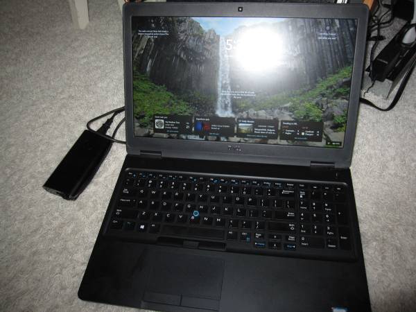Dell Latitude 5591 laptop 15.6" Intel i5-8300h 16GB 256G HD Win 11 1