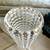 Heavey Eye Catching Textured Tall Crystal Vase 11.5” 11 thumbnail