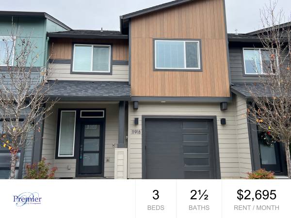 LIKE NEW Prairie Commons Luxury Townhome for Lease 1