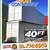 20 40 ft Cargo Container Storage Reefer Shipping Shed Sheds Containers 4 thumbnail