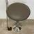 Soda Fountain Counter Stool w/round chrome ring seat-Chrome Column And Bell Colu 5 thumbnail
