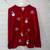 Vintage Christmas Ugly Sweater Kitschy Embellished  Crystal Kobe 11 thumbnail