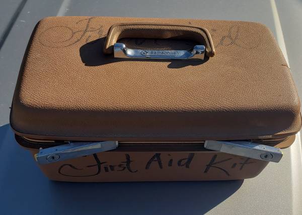 Vintage Samsonite Make up Travel Case - health and beauty - by