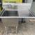 Regency Single Compartment sink with Drain Board - Restaurant Equipmen 1 thumbnail