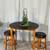 SPACE SAVER Drop Leaf Pub Table With 2 Stools 3 thumbnail
