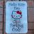 HELLO KITTY Parking Only Sign Made of Highly Reflective Shiny Material 1 thumbnail