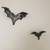 One of a kind! Metal BAT ART! HALLOWEEN year round home decor 14 thumbnail