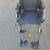 WHEELCHAIR 16" WITH SWING OUT LEG RESTS BLACK MEDLINE PRE-OWNED 1 thumbnail