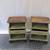 Refurbished Solid Maple 3-Piece Bedroom Set – Sage Green & Stained Woo 13 thumbnail