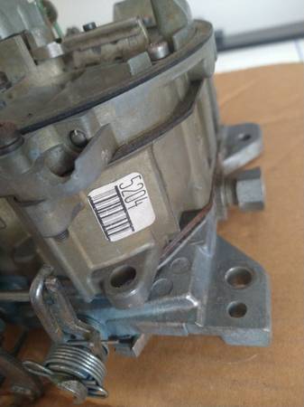 1982 Camaro Z28 Four Barrel Carburetor 1