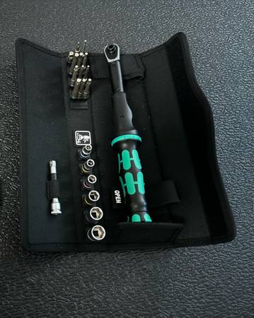 WERA 20 Piece Click Torque Wrench Set 1