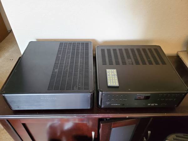 Krell Showcase preamplifier/ processor and Krell Showcase amplifier 1