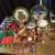 CHRISTMAS LOT PLATES BOWL CUP ORNAMENTS SNOWGLOBE SANTA BAG OF COAL 2 thumbnail
