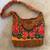 Fun Boho Hippie Crossbody Fabric Bag 10 thumbnail