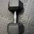 Two 50 pound Dumbbells rubber coated 3 thumbnail