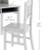 Like New Solid Wood Sturdy Muli-Use Chair with Cushions (Gray / Grey) 9 thumbnail