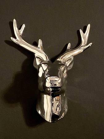 Ceramic Deer Head - Wall Mount 1
