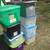 Storage Bins Lot of 8 with lids 7 thumbnail