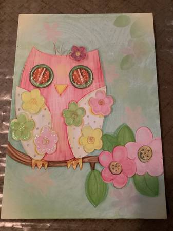 Owl canvas picture 1